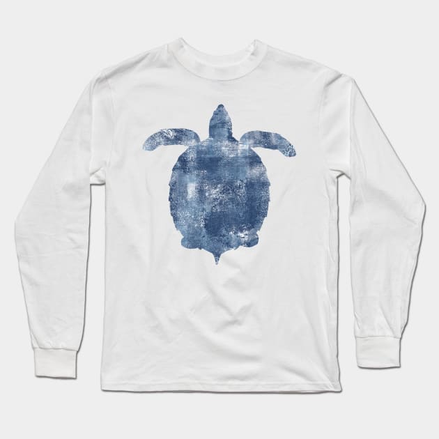 Sponge Sea Turtle Long Sleeve T-Shirt by LittleBean